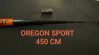 Review dan tes kelengkungan Tegek joran Oregon sport 450 cm