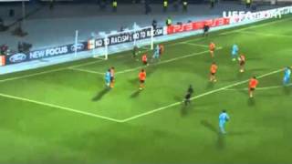 UEFA Champions League 2011/2012 - Zenit vs Shakhtar highlights 01.11.2011