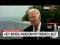 Biden pardons Hunter after saying he won't do that...Well 