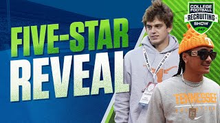 The College Football Recruiting Show: Five-Star Rankings Reveal Special 🚨⭐️