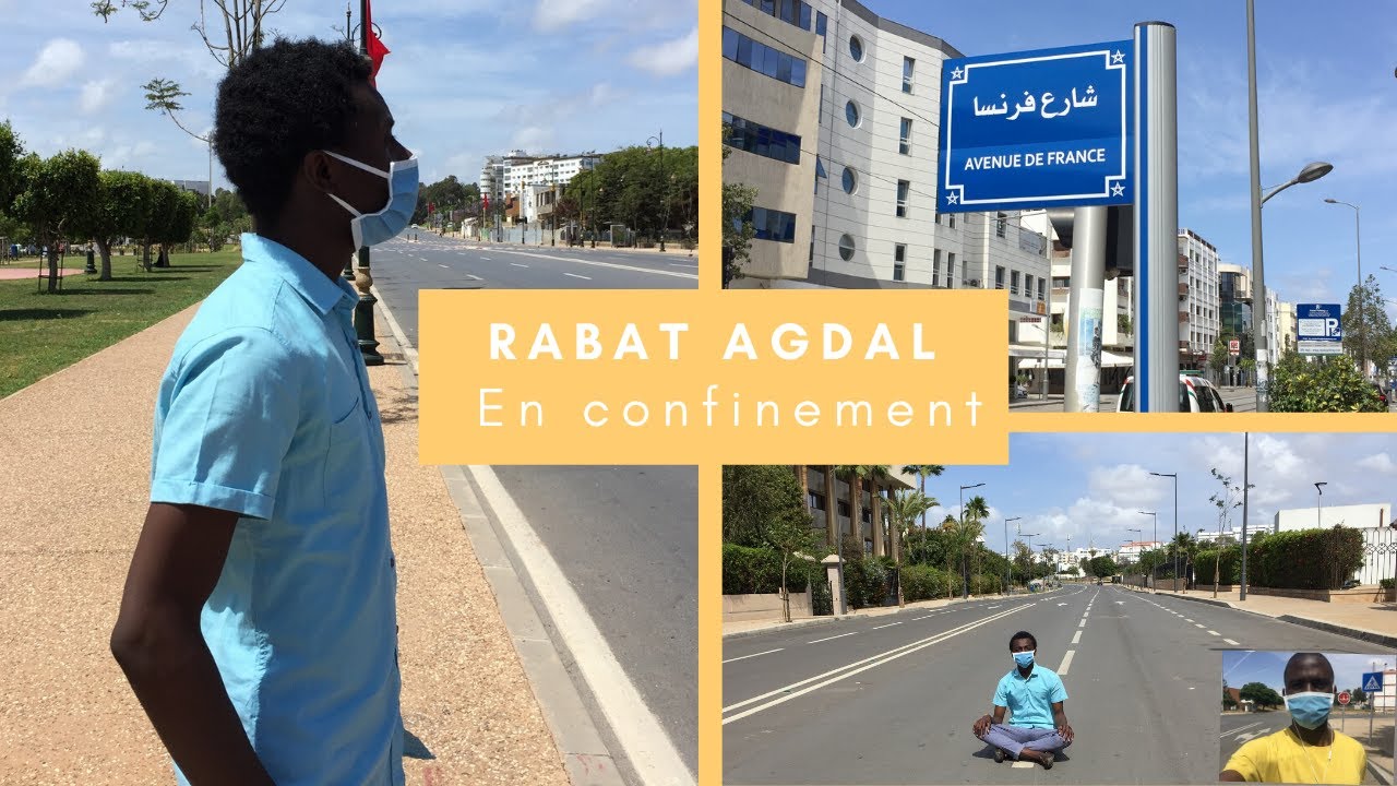 À Quoi Ressemble Rabat-Agdal (Avenue De France) ? | Corona Time In ...