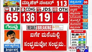 Karnataka Election Result | Celebrations At AICC President Mallikarjun Kharge House