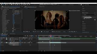 pinch warp transision / after effects tutorial