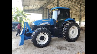 มาดูการส่งมอบรถแทรคเตอร์ NewHolland รุ่น TS6.140 กันครับ