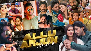Allu Arjun Music Mashup  | folk songs | Biggest Hits | Kannada | Telugu | Tamil   Malaylam