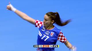 Croatia vs Japan | Preliminary round highlights | 25th IHF Women's World Championship