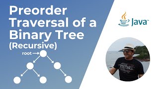 Recursive PreOrder traversal of a Binary Tree in Java