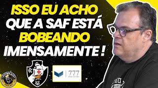 A 777 ESTÁ NEGLIGENCIANDO A TORCIDA DO VASCO ?