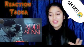 Reaction on "ADDI SUNNI" karan Aujla |punjabi song #shivanisharma