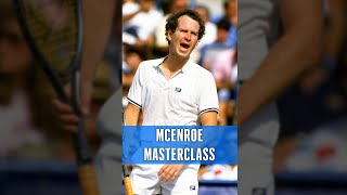 John McEnroe's STUNNING winner! 🔥