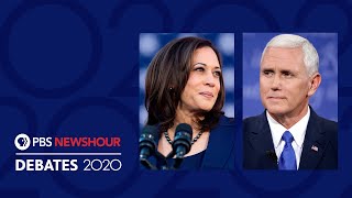 WATCH LIVE: The 2020 Vice Presidential Debate | Special Coverage & Analysis | PBS NewsHour