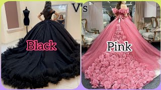 black 🖤 V's pink 💖 || blackpink edition 😻#blackpink #chooseyourgift #viralvideo #subscribe