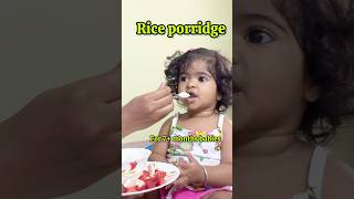 Rice porridge for 10+ months babies | healthy breakfast | Taahira recipe | South Indian Mom #shorts