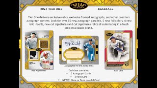 BGB1473 メジャーリーグ カード ケース開封 MLB 2024 TOPPS TIER ONE GROUP BREAKS BROG水道橋店 トレカ開封動画 野球 ボックス開封 大谷翔平 山本由伸