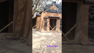 মাটির তৈরি বাড়ি শান্তিনিকেতন বোলপুর#Mud House Santiniketan Bolpur