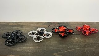 Happymodel Snapper 7 vs Mobula 7, Trashcan and Tinyhawk