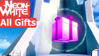 Neon White - All Gift Locations Walkthrough (Gameplay)