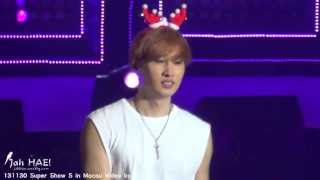 [JahHAE!]131130 Super Show 5 in Macau ShowMeYouLove Eunhyuk Focus