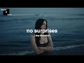 No Surprises - Lizzy McAlpine (Lyric Video)