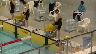 トビオマスターズ２０１６女子５０M平泳ぎ