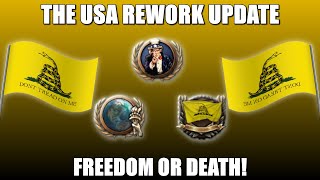 FREE THE WORLD IN THE USA REWORK (HOI4)