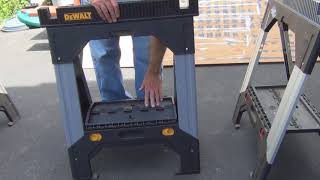 Dewalt DWST11031 Adjustable Metal Legs Sawhorse Review