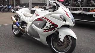 ◆シイナモータース市川店◆スズキ　ＧＳＸ１３００Ｒハヤブサ　ロンスイ　前後ゲイルスピード　ワイバンチタン　逆車