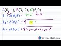 How to Determine if Three Points are Collinear (Distance Formula)