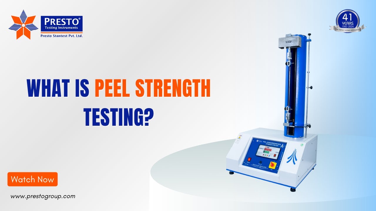 Peel Tester Unveiling Precision In Material Adhesion Testing Presto