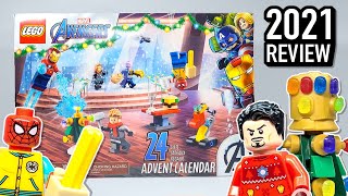 LEGO Marvel the Avengers Advent Calendar (76196) - 2021 Set Review
