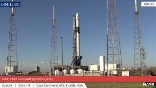 LAUNCH DAY - SpaceX CRS-19 Launchpad Livestream