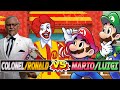 M.U.G.E.N. Battles | Ronald McDonald/Colonel Sanders vs Mario/Luigi