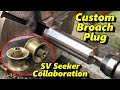 Broaching Keyways in Cast Bronze Capstans Part 1