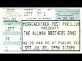 allman brothers live at merriweather post pavilion columbia maryland 7 20 1996 full concert