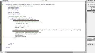 vb nested ifs for validation