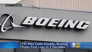 737 Max Costs Double, Boeing Posts First Loss In 2 Decades