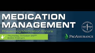 Medication Management: Preventing Medication Errors