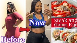 WHAT I EAT IN A DAY TO LOSE WEIGHT! *REALISTIC* MEAL PREP!
