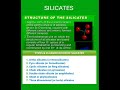 types of silicates