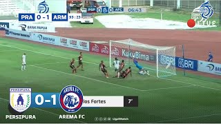 PERSIPURA VS AREMA (0-1) LIVE 2021 ~ persipura vs arema 2021 ~ hasil liga 1 hari ini