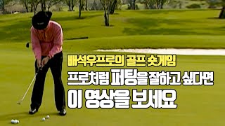 프로처럼 퍼팅을 잘하고 싶다면 이 영상을 보세요(완벽 골프레슨 영상)