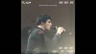 Gerard Way from My Chemical Romance fancam The Black Parade edition