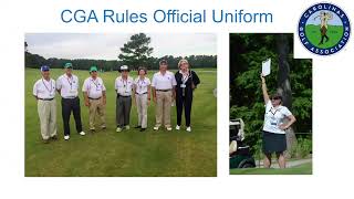 CGA Rules Officials Training - February 16, 2025