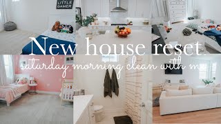 NEW ✨ SATURDAY HOME RESET & GETTING READY FOR BACK TO SCHOOL!! || CLEAN WITH ME || CLEANING HOUSE