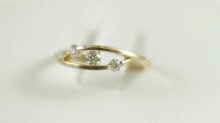 Pravins - 18ct Yellow Gold Diamond Ring - A1133902