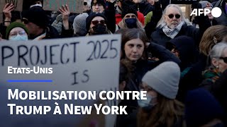 A New York, les anti-Trump se mobilisent | AFP