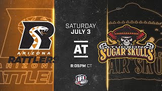 Arizona Rattlers @ Tucson Sugar Skulls