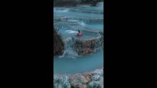 Saturnia Natural Hot Springs (Roman Baths, Italy) | For @charlottefisher