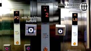 Sigma Traction Lifts / Elevators with Touchless Operation at Harco Glodok, Jakarta