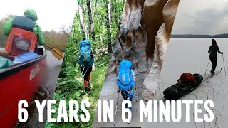 Ventures in the Backcountry: 6 years in 6 minutes